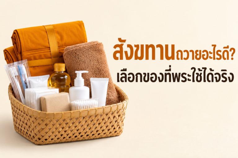 แผลเล็ก ๆ ในชีวิตประจำวัน: ทำไม “อุปกรณ์ปฐมพยาบาลพื้นฐาน” ถึงสำคัญในวัด